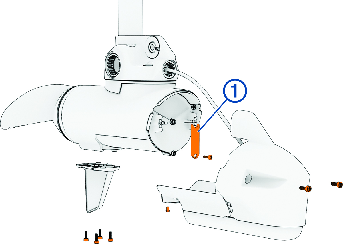 Diagrama de montagem com legendas