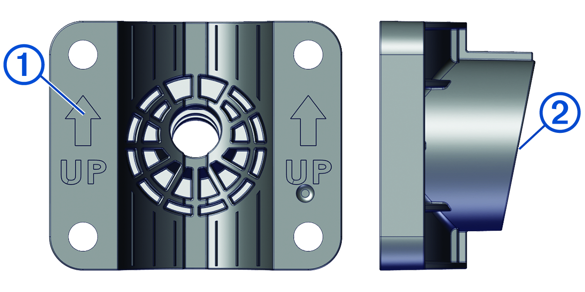 Orientace držáku s popisky