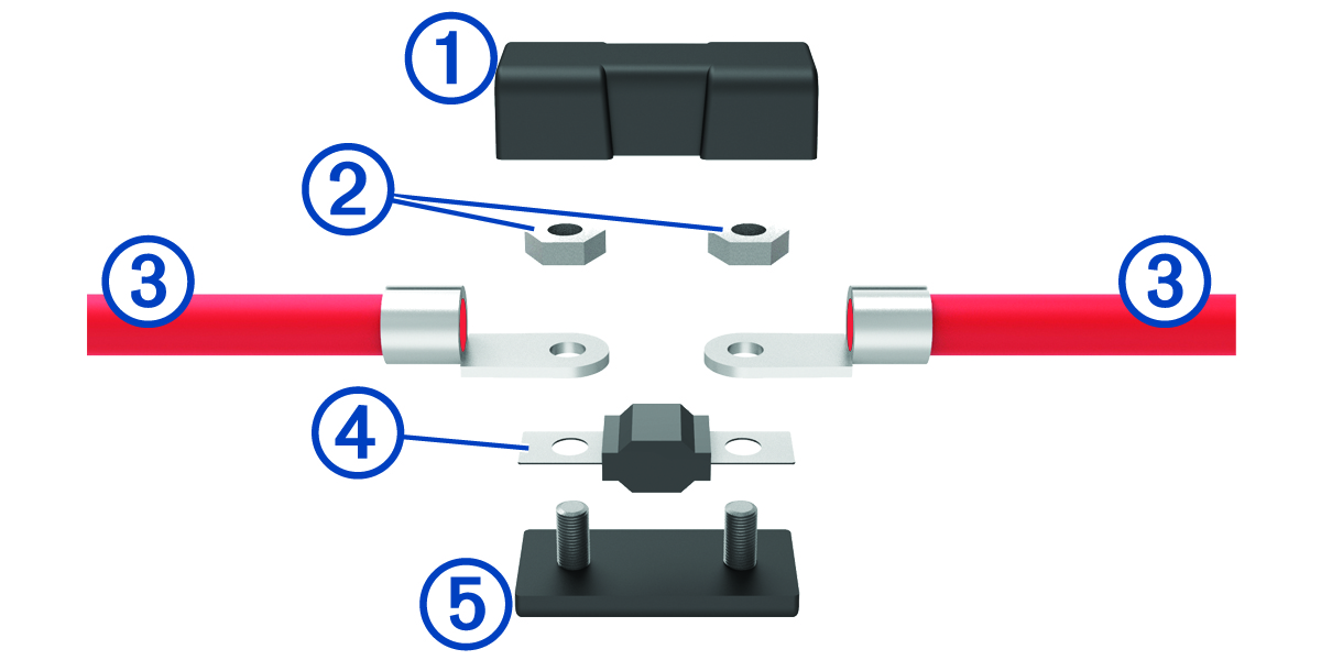 Diagram of the in-line fuse