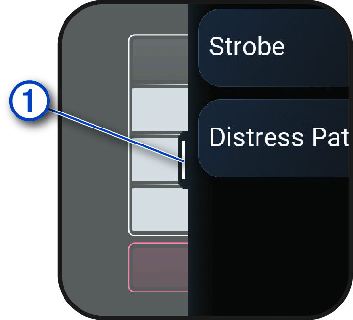 Simítson ujjával felfelé a menüopciók megjelenítéséhez
