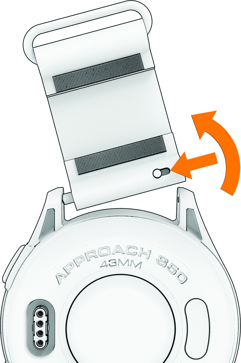 Changing the watch band