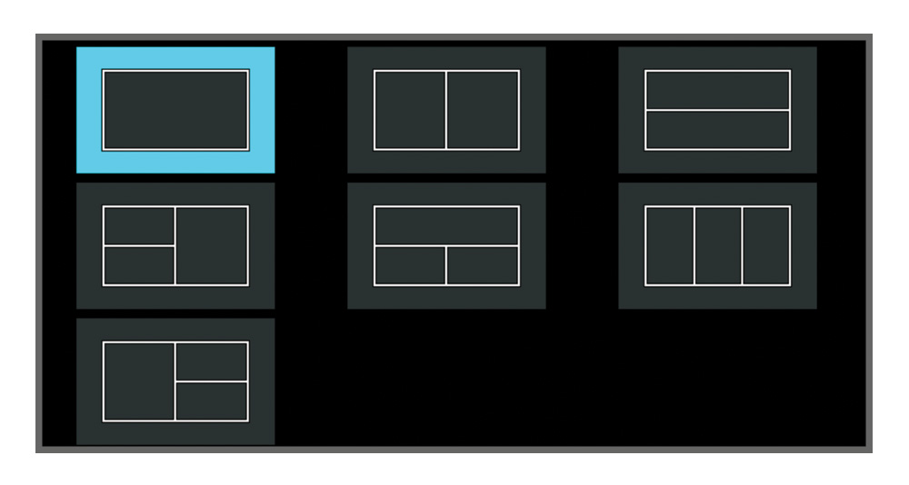 페이지 레이아웃 선택
