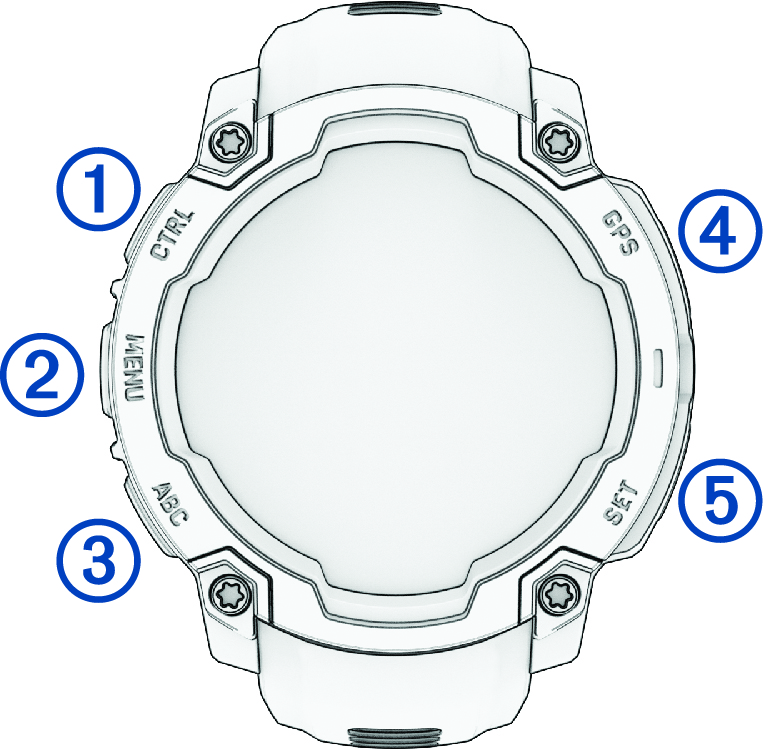 Front view of device with callouts