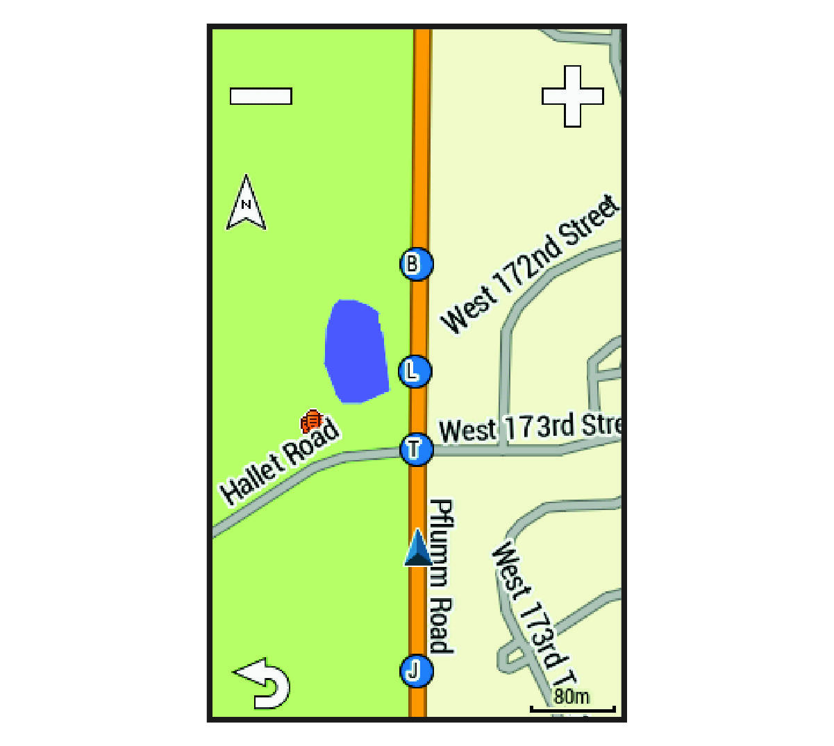 Hartă cu date GroupTrack