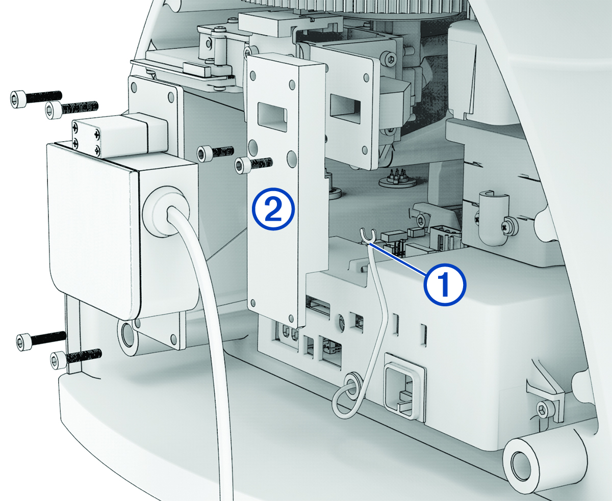 Magnetron with callouts