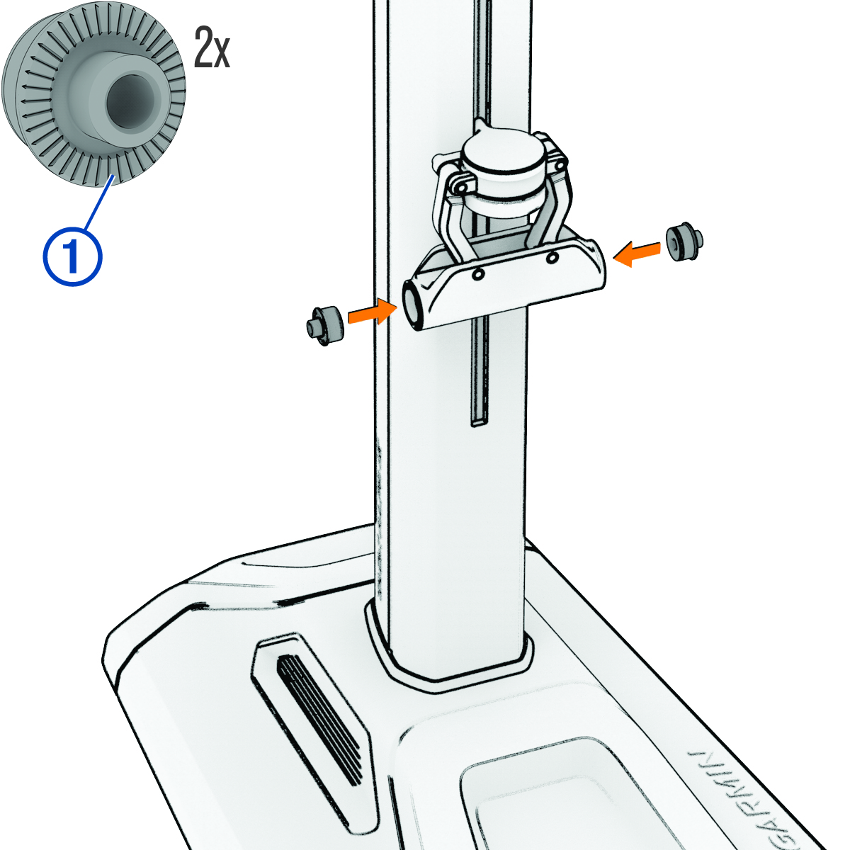 Alpine avec embouts et repères