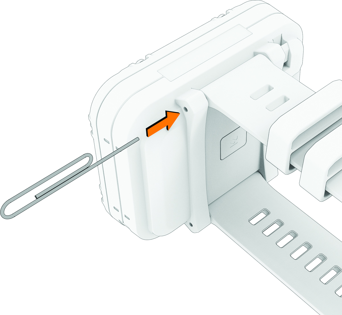 הסרת הפין של הרצועה