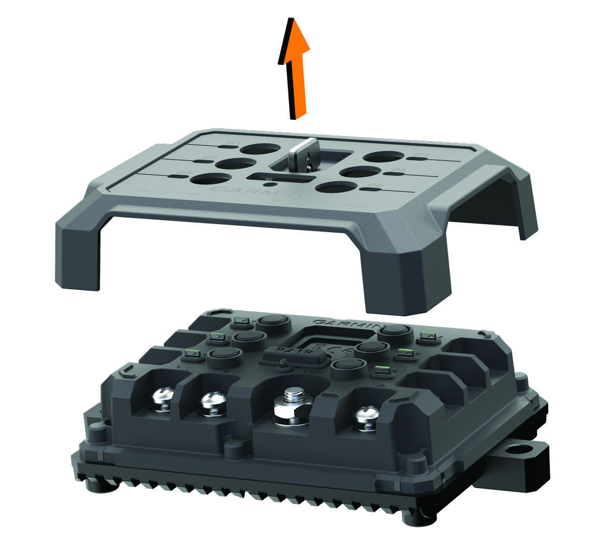 Sejmutí předního krytu ze zařízení