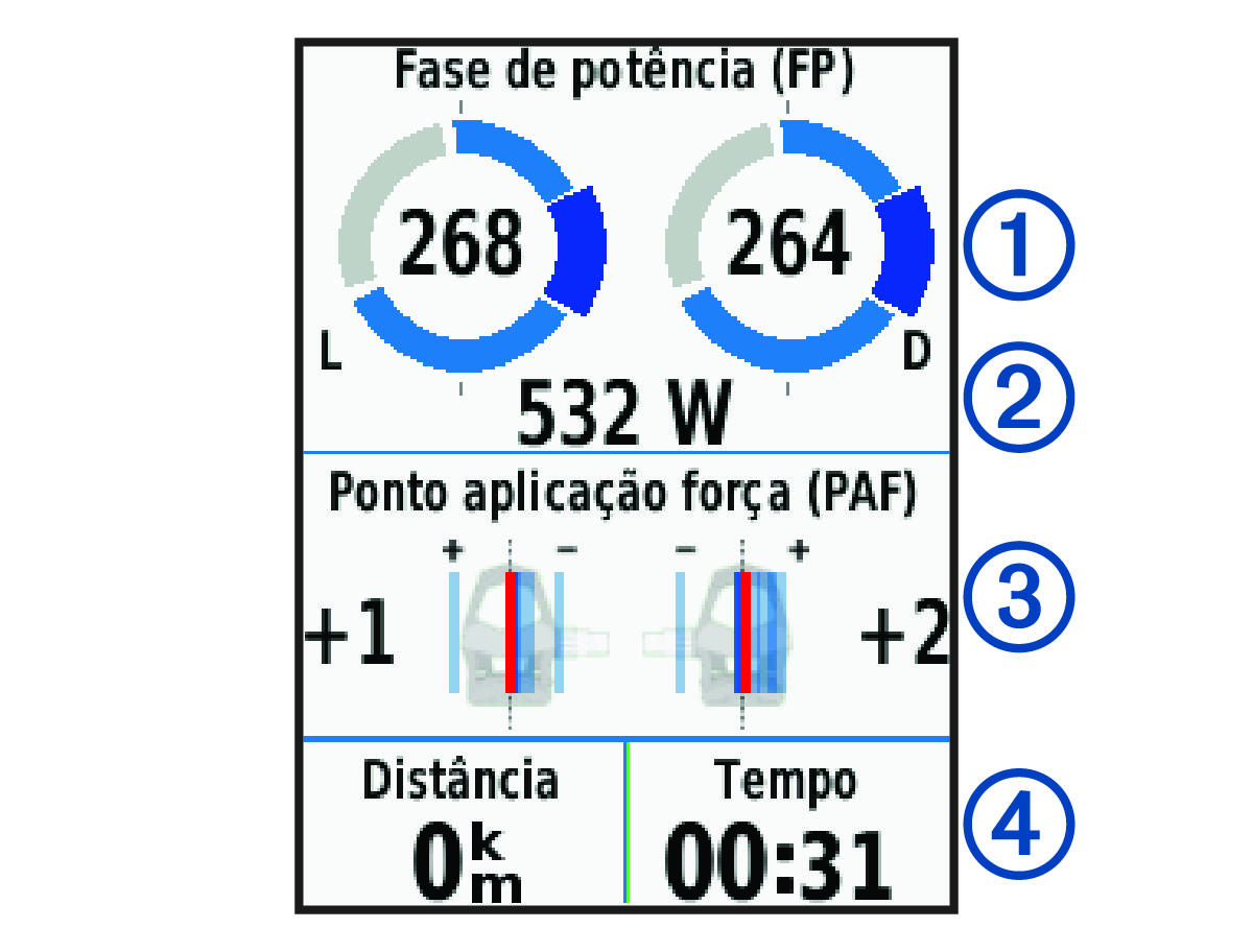Cycling dynamics data