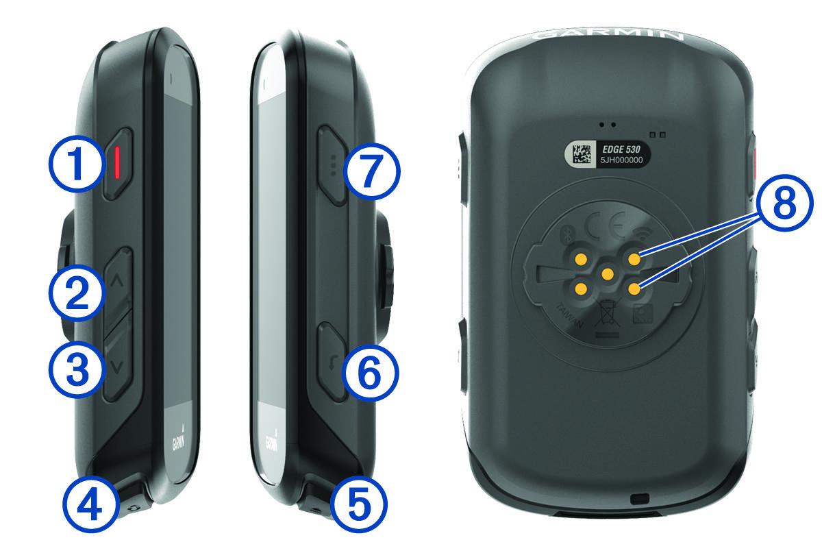 Edge 530 - Device Overview