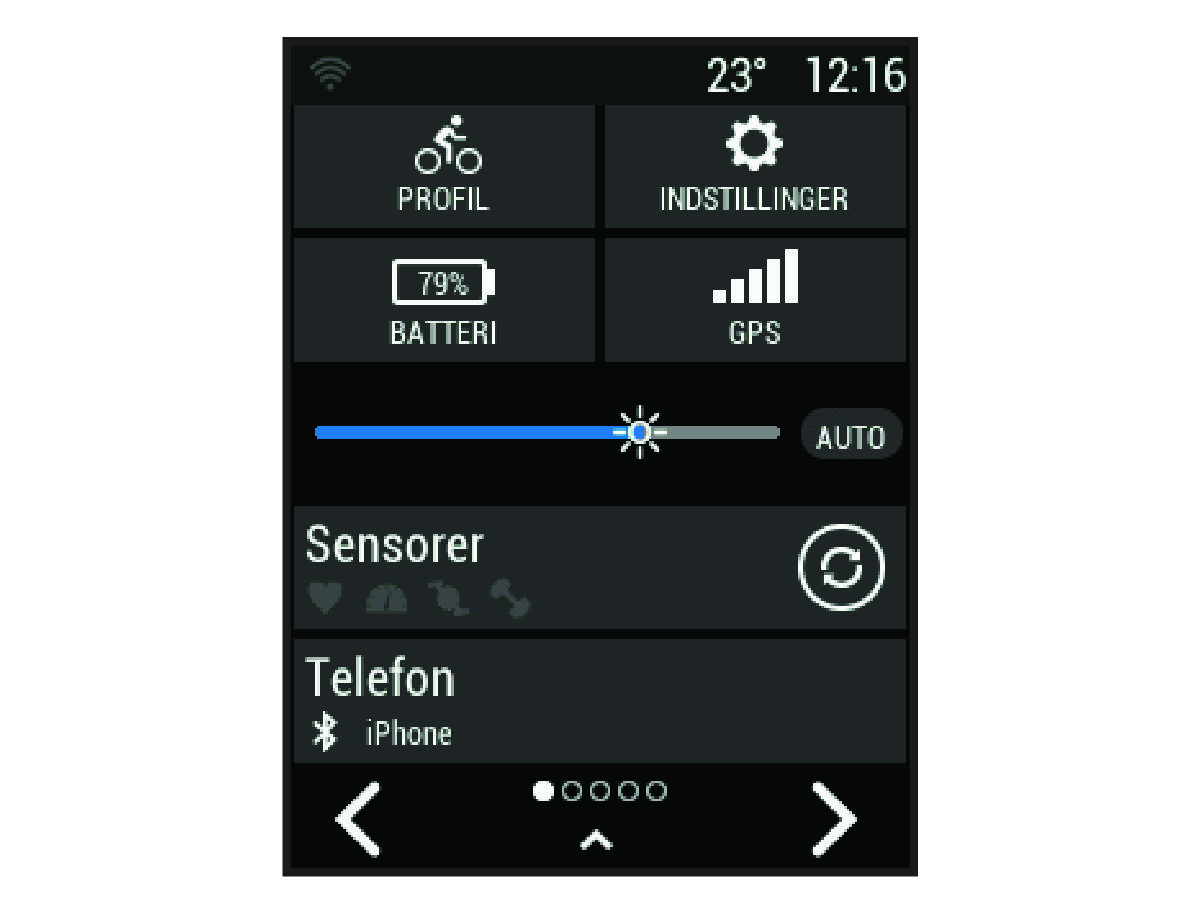 Data om enhedsstatus
