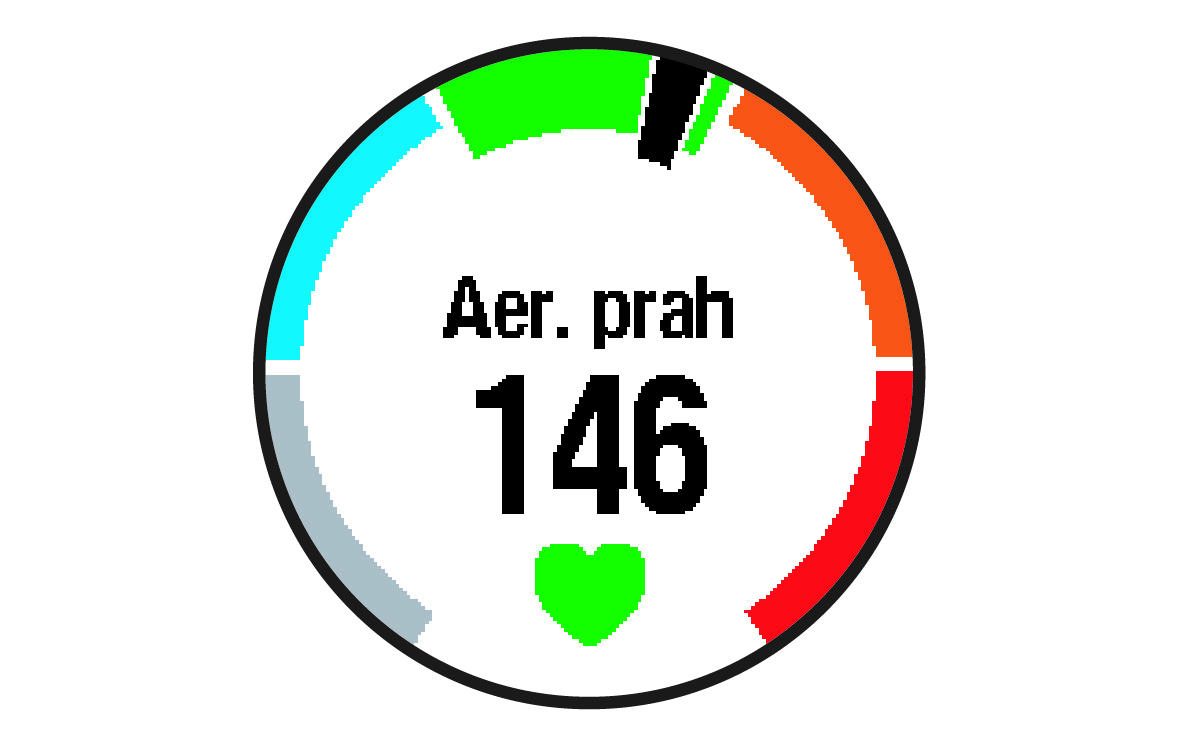 Údaje srdečního tepu