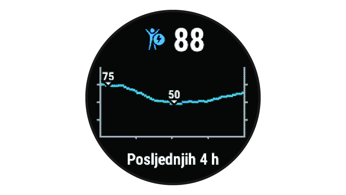 Podaci funkcije Body Battery