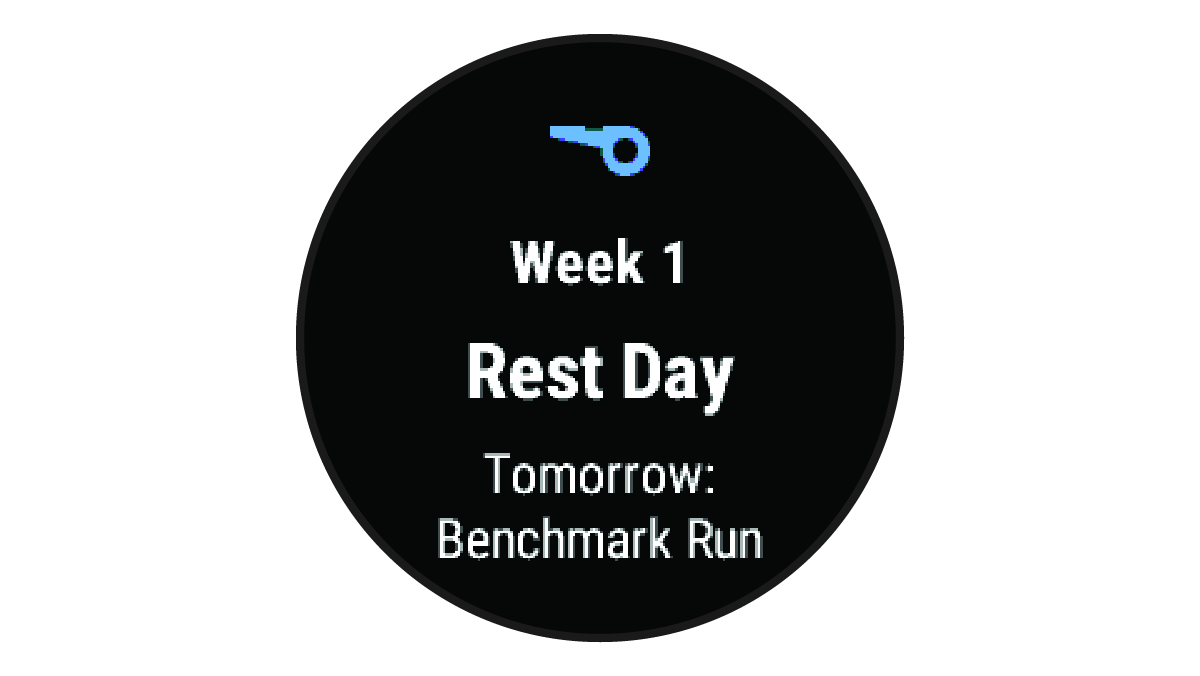 „Garmin Coach“ duomenys