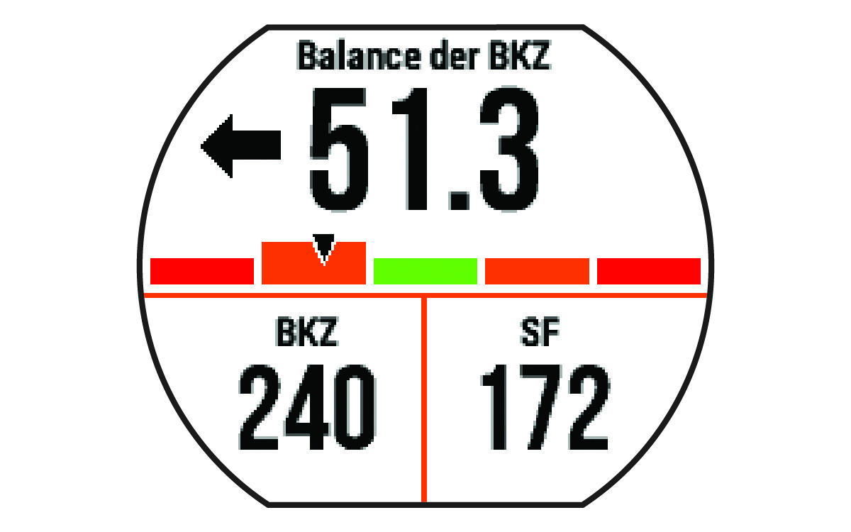 Laufeffizienzdaten