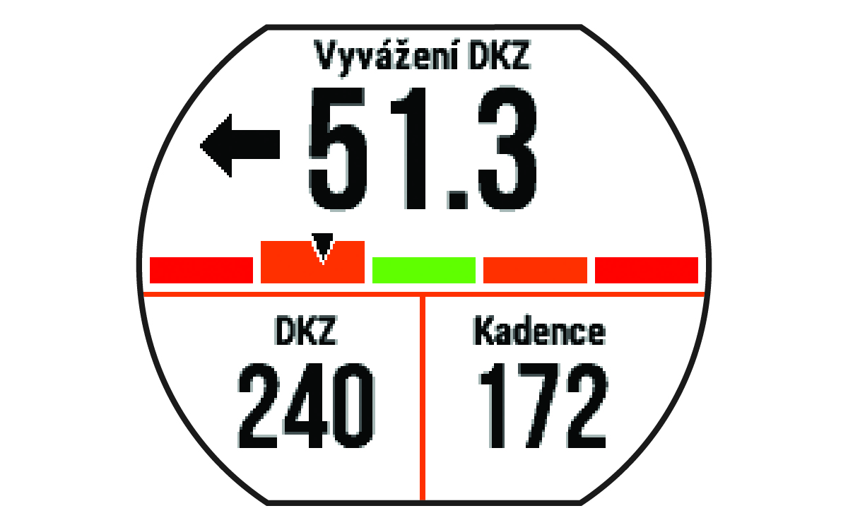Údaje dynamiky běhu