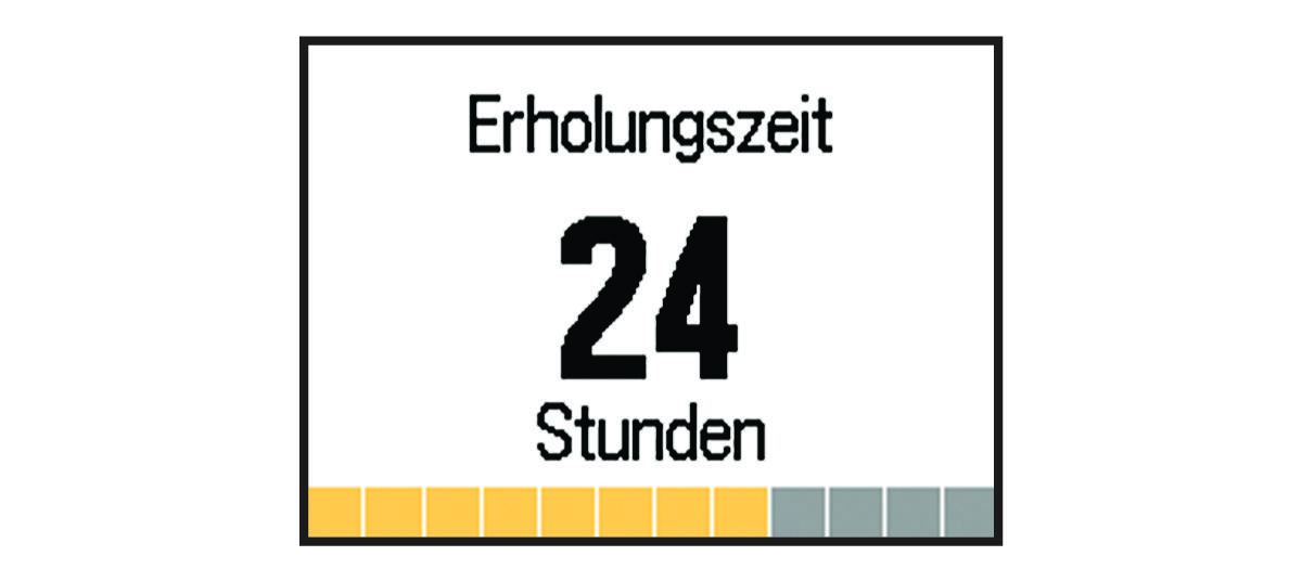 Erholungszeitdaten