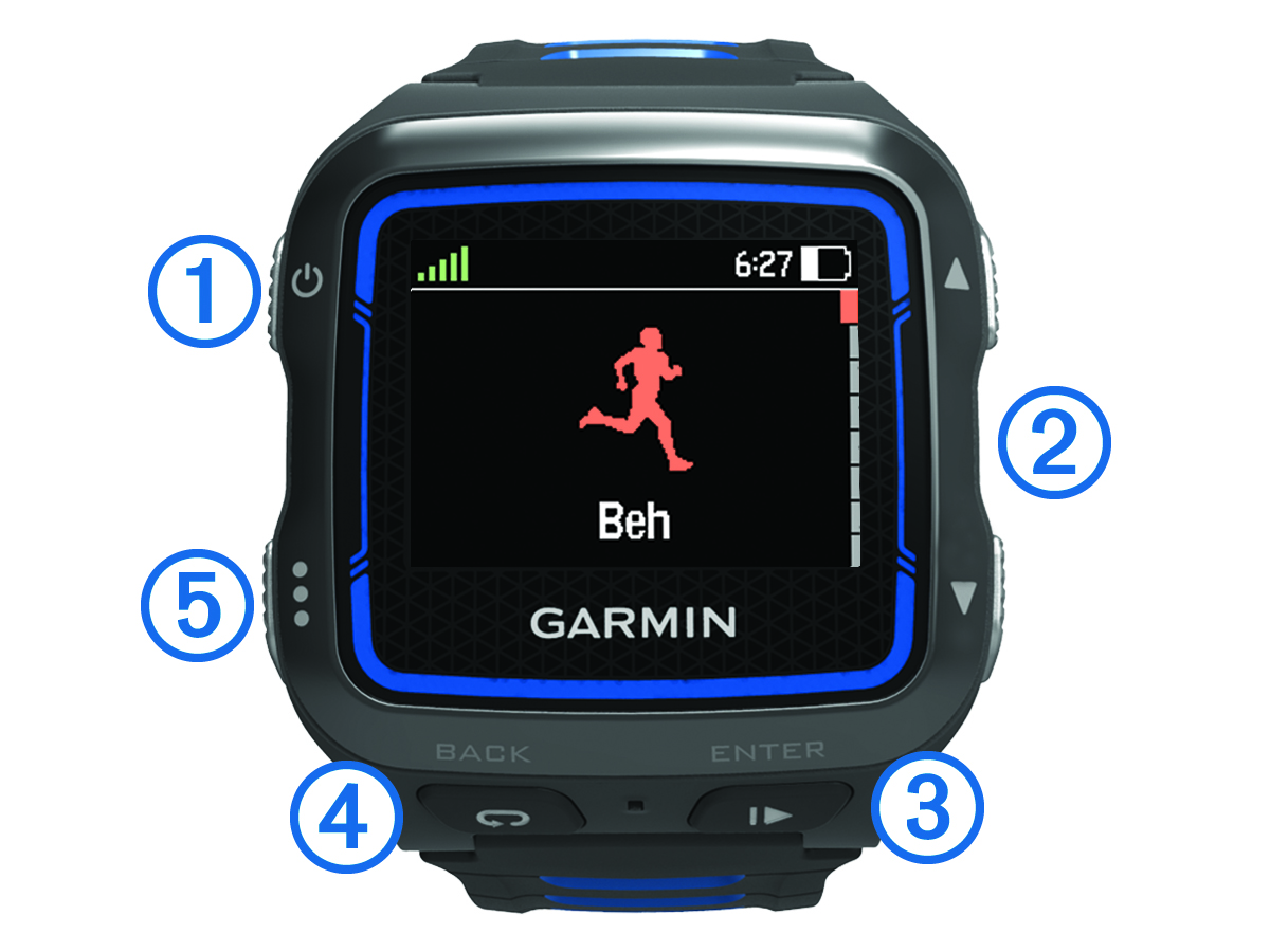 Pogled sprednje strani naprave z oblački