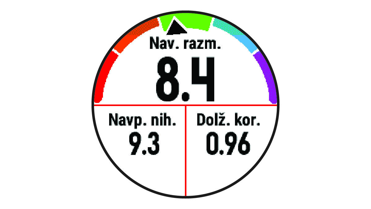 Podatki o dinamiki teka