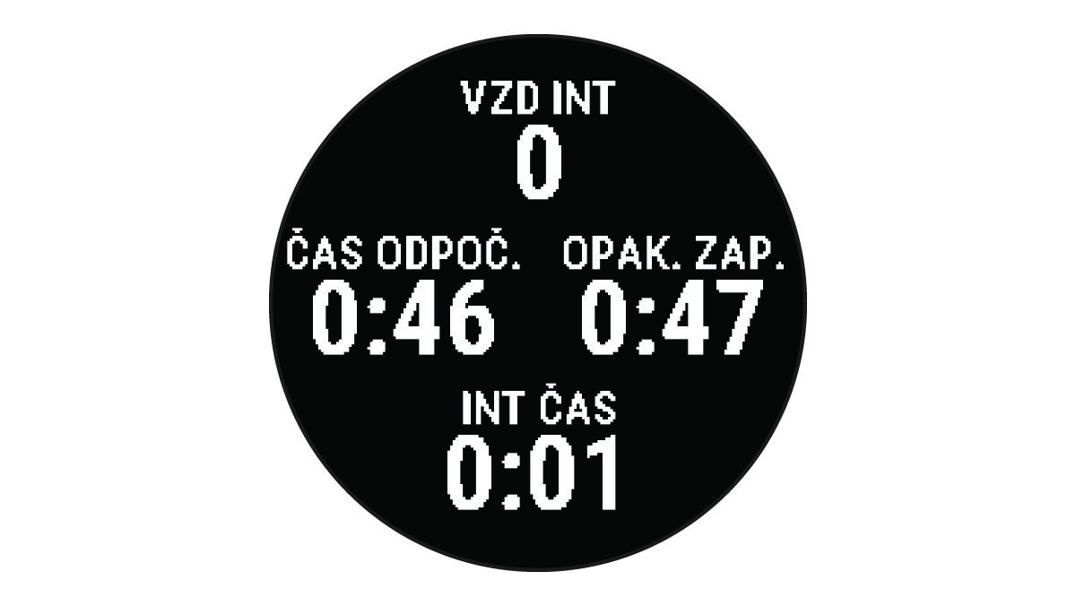 Časovač aktivity s obrazovkou odpočinku