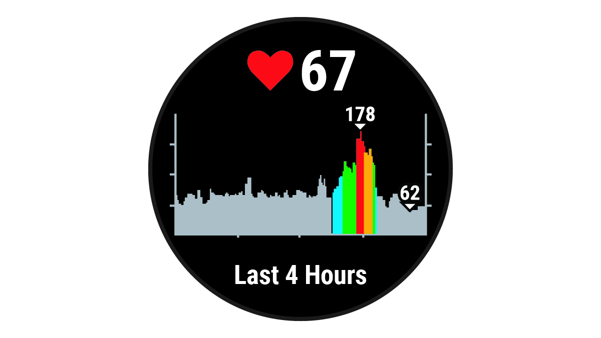 Heart rate data