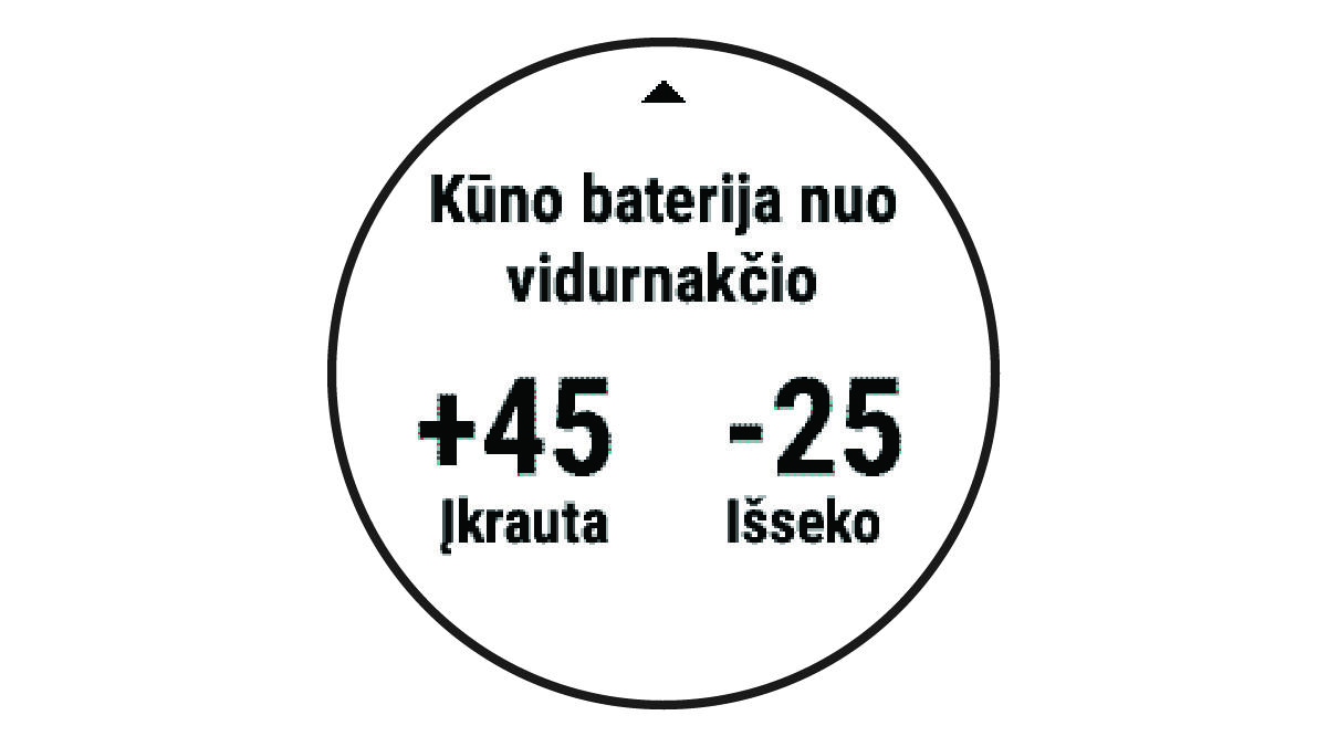 Ķermeņa enerģijas dati