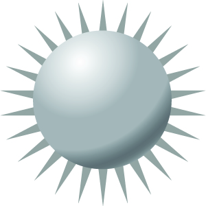 Symbol słonecznej pogody