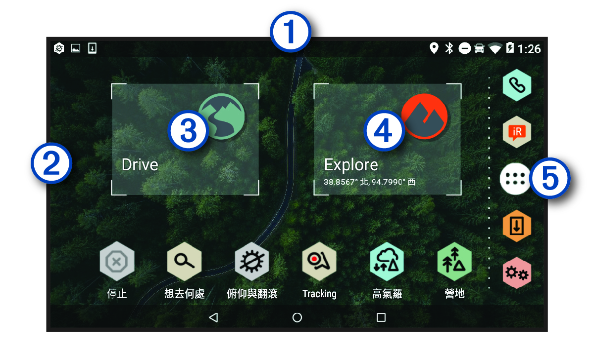 主畫面 (有註標)