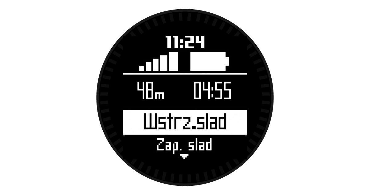 Screenshot of the status page