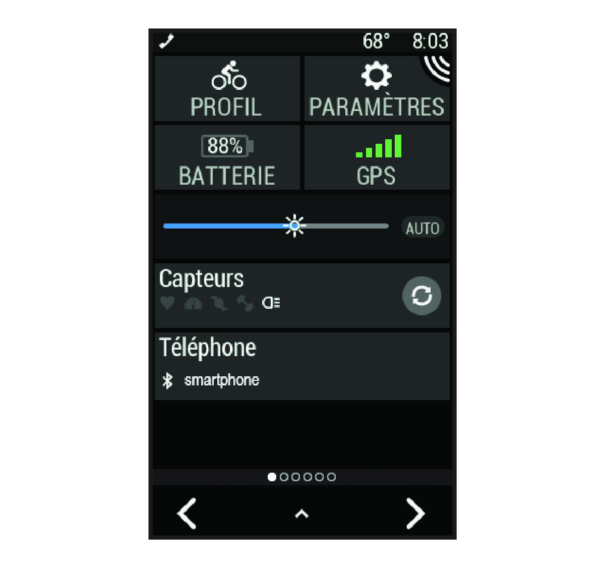 Données de connexion