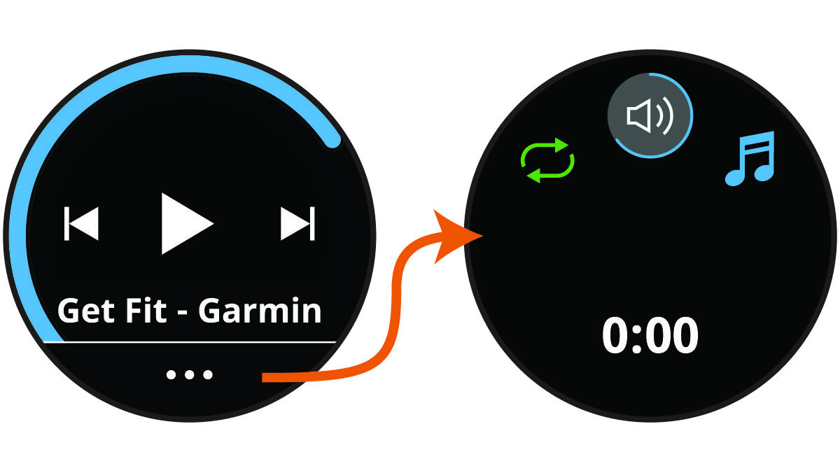 Music playback controls and song data