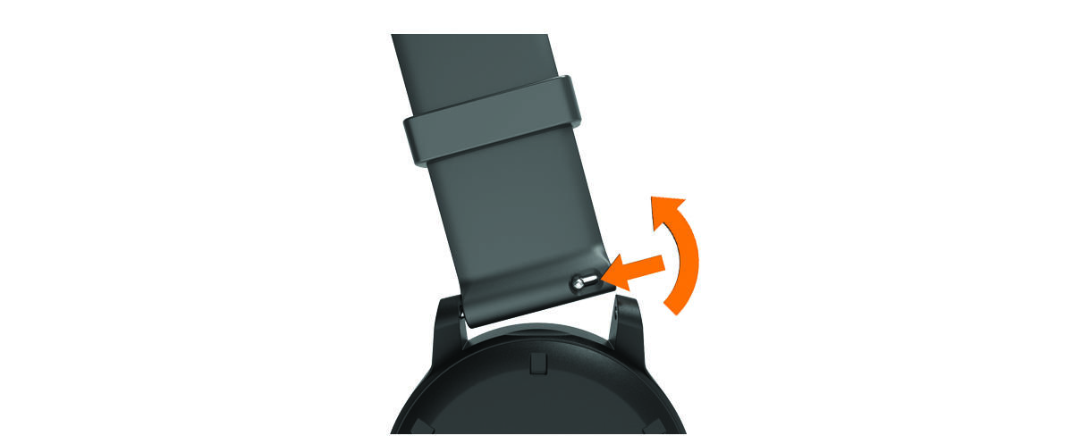 Changing the watch band