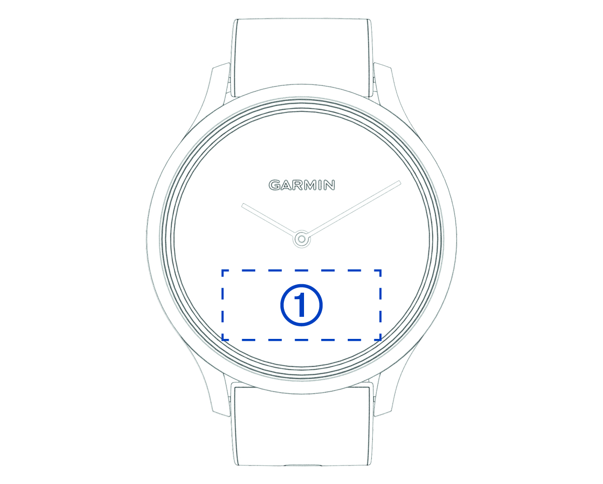 Line drawing of the device with a callout